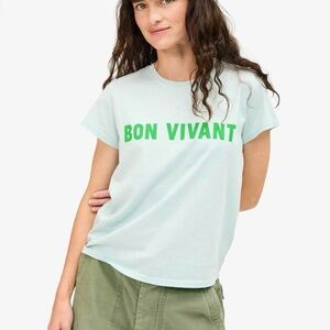 Clare V. Bon Vivant Tee-NWT-S